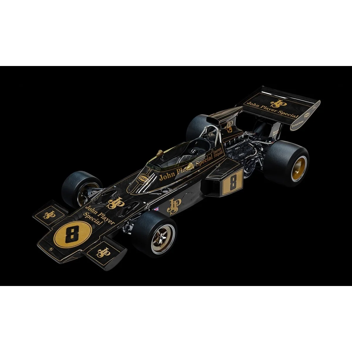 Pocher HK114 Lotus 72D - 1972 British GP - Emerson Fittipaldi 1/8 -... Pocher HK114 Lotus 72D - 1972 British GP - Emerson Fittipaldi 1/8 -...