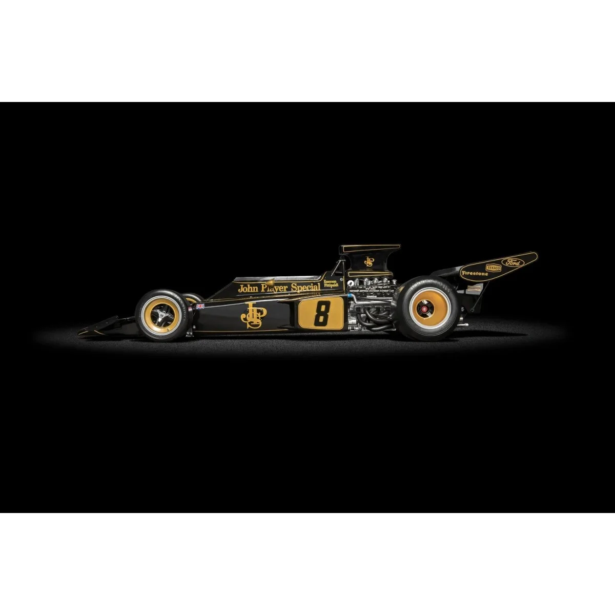 Pocher HK114 Lotus 72D - 1972 British GP - Emerson Fittipaldi 1/8 -... Pocher HK114 Lotus 72D - 1972 British GP - Emerson Fittipaldi 1/8 -...