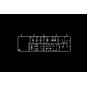 I75001-Kit char Sherman M4A3E8 Fury 1/56 + colle et peintures Italeri 75001