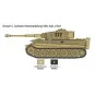 1/56 scale Pz.Kpfw. VI Tiger I Ausf.E tank model kit + glue and paints... I75002-Pz.Kpfw. VI Tiger I Ausf.E 1/56 + glue and paints Italeri 75002