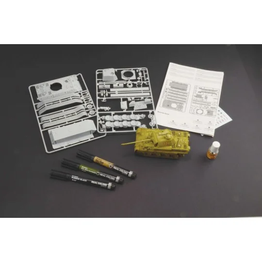 Panther Sd.Kfz.171 Ausf. A 1/56 scale model kit + glue and paints... I75003-Panther Sd.Kfz.171 Ausf. A 1/56 scale model kit + Italeri 75003 glue and paints