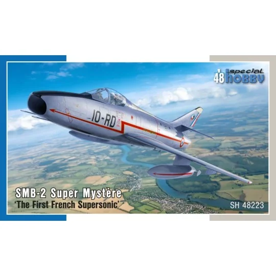 SMB-2 Super Mystère 1/48 scale model airplane - Special Hobby SH48223 - S... SH48223-SMB-2 Super Mystère 1/48 scale model airplane - Special Hobby SH48223