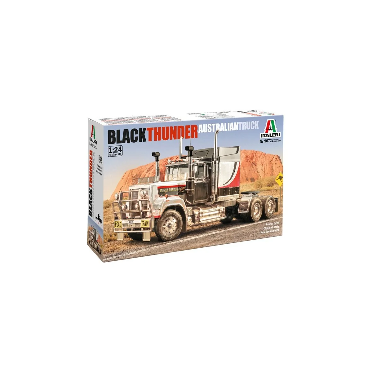 Black Thunder Australian Truck Italeri 90727 1/24 truck model -... Black Thunder Australian Truck Italeri 90727 1/24 truck model -...