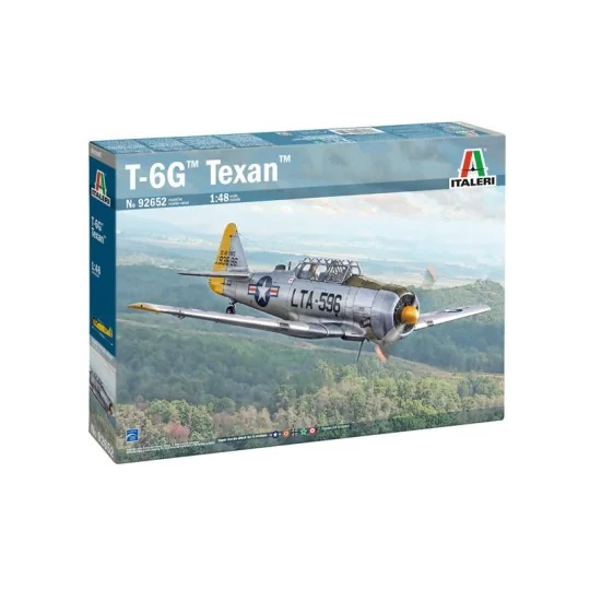 T-6G Texan 1/48 aircraft model - Italeri 92652 - I92652 I92652-T-6G Texan 1/48 aircraft model - Italeri 92652