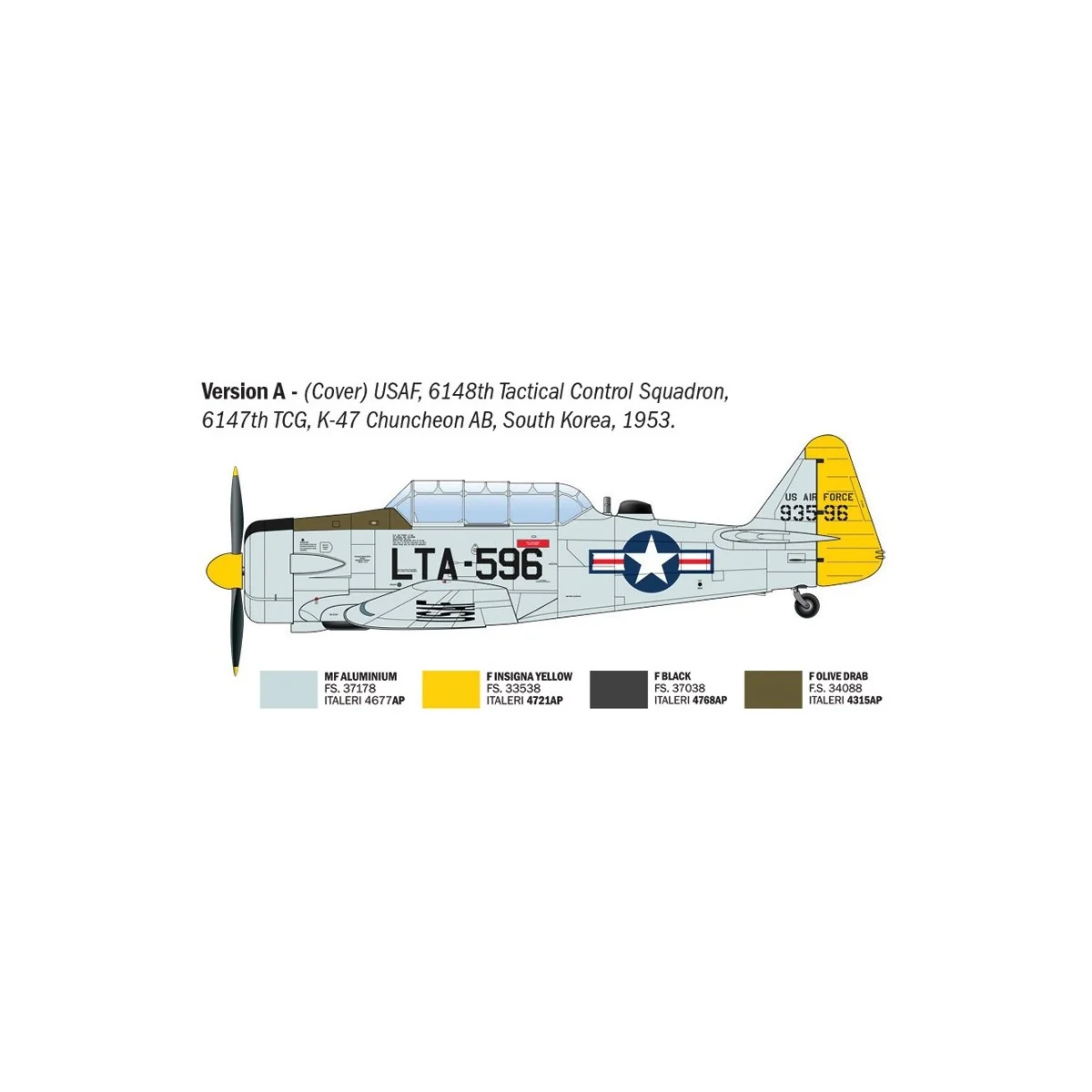 Maquette avion T-6G Texan 1/48 - Italeri 92652 - I92652 Maquette avion T-6G Texan 1/48 - Italeri 92652 - I92652