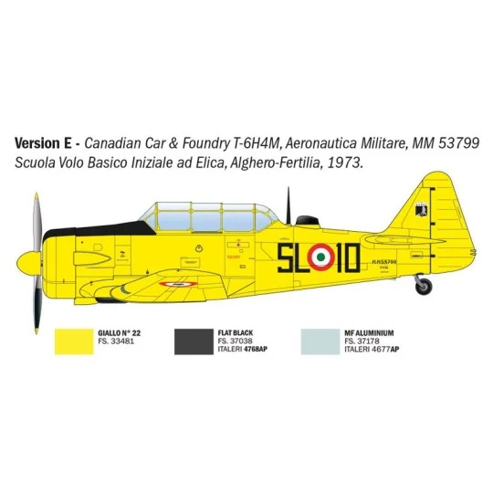 T-6G Texan 1/48 aircraft model - Italeri 92652 - I92652 I92652-T-6G Texan 1/48 aircraft model - Italeri 92652