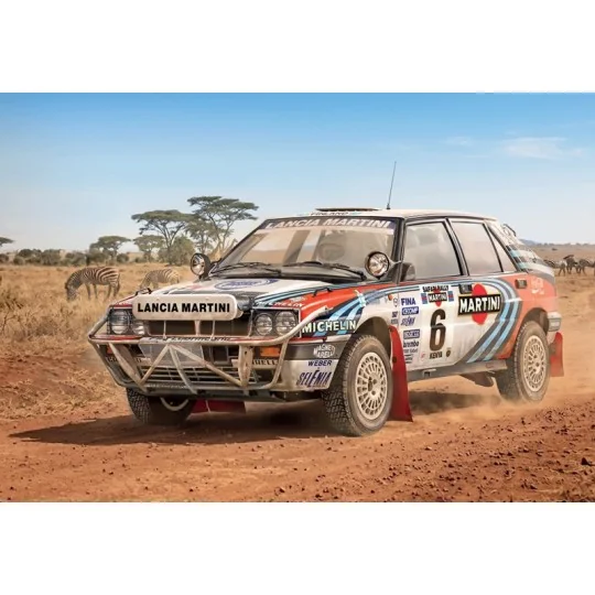 Lancia Delta Integrale 16V Safari 1/12 model kit - Italeri 4720 - I4720 I4720-Lancia Delta Integrale 16V Safari 1/12 model kit - Italeri 4720