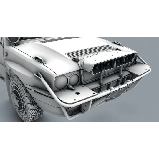 Lancia Delta Integrale 16V Safari 1/12 model kit - Italeri 4720 - I4720 I4720-Lancia Delta Integrale 16V Safari 1/12 model kit - Italeri 4720
