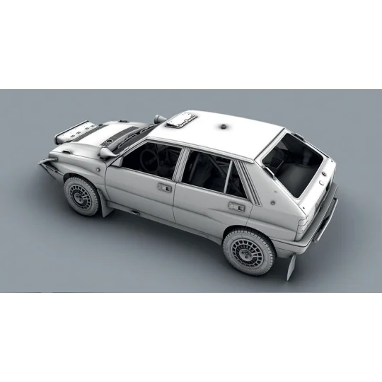 Maquette Lancia Delta Integrale 16V Safari 1/12 - Italeri 4720 - I4720 I4720-Maquette Lancia Delta Integrale 16V Safari 1/12 - Italeri 4720