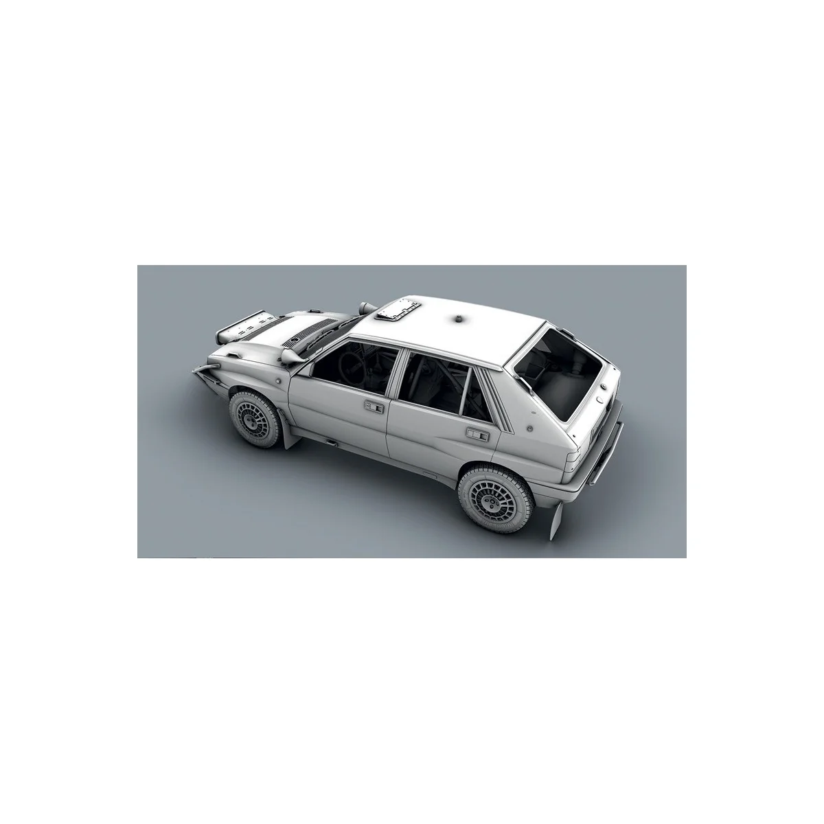 Maquette Lancia Delta Integrale 16V Safari 1/12 - Italeri 4720 - I4720 Maquette Lancia Delta Integrale 16V Safari 1/12 - Italeri 4720 - I4720