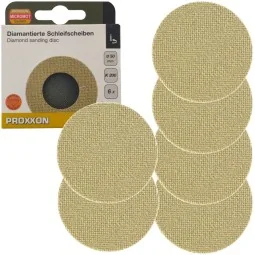 Proxxon 28676 Diamond Abrasive Sanding Disc Ø 50mm, Grit 200 (x6) -...