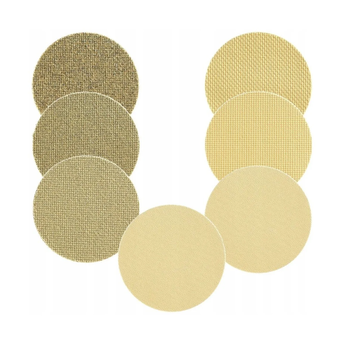 Set of 7 Proxxon 28679 diamond abrasive sanding discs, 50mm diamete...