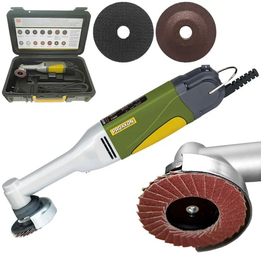 LHW - Proxxon 100W Long Neck Angle Grinder - PRX-28547 - PRX-28547 PRX-28547-LHW - Proxxon 100W Long Neck Angle Grinder - PRX-28547