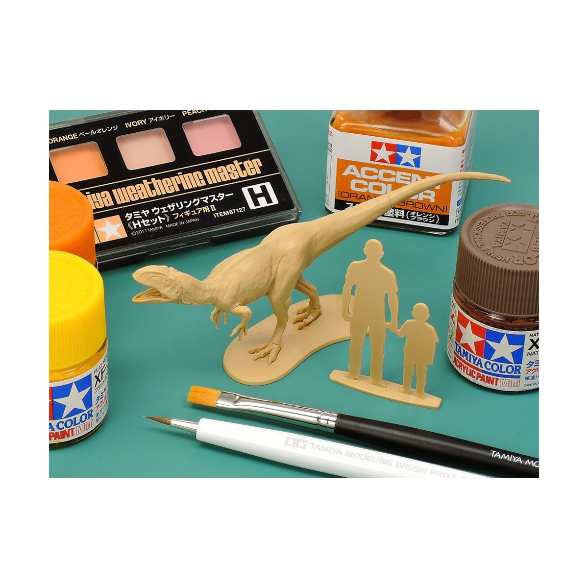 Maquette dinosaure Fukuiraptor 1/35 Clic Loc - Tamiya 28501 - 28501 Maquette dinosaure Fukuiraptor 1/35 Clic Loc - Tamiya 28501 - 28501