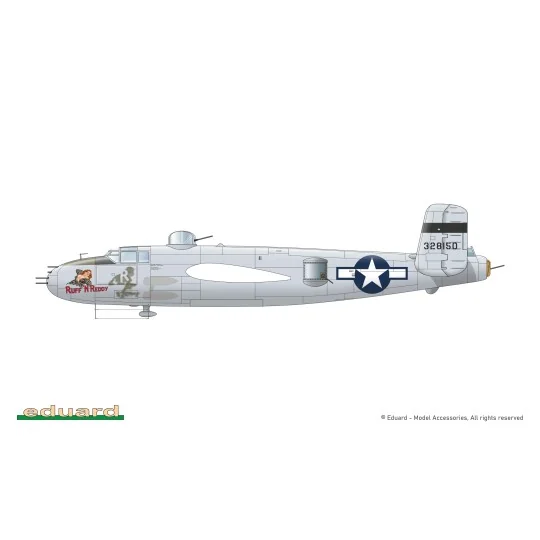 EDU-548001-Maquette avion B-25J Mitchell Strafer 1/48 - Eduard 548001