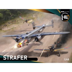 Maquette avion B-25J Mitchell Strafer 1/48 - Eduard 548001 - EDU-54...