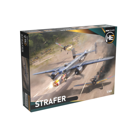 Maquette avion B-25J Mitchell Strafer 1/48 - Eduard 548001 - EDU-54... EDU-548001-Maquette avion B-25J Mitchell Strafer 1/48 - Eduard 548001