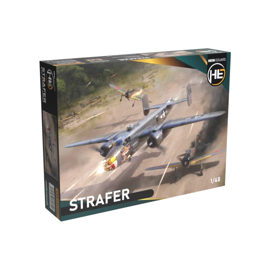 EDU-548001-Maquette avion B-25J Mitchell Strafer 1/48 - Eduard 548001