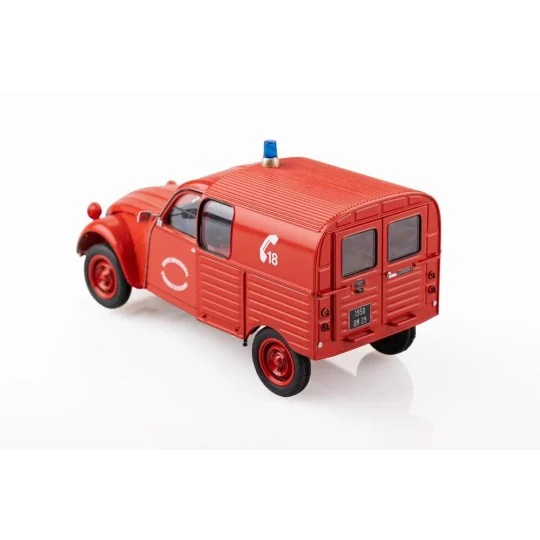 Maquette Citroën 2CV AZU-B 250 Fourgonnette 1/24 - Heller 82701 - H... HEL-82701-Maquette Citroën 2CV AZU-B 250 Fourgonnette 1/24 - Heller 82701