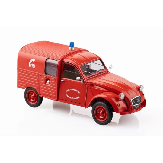 HEL-58701-Maquette Citroën 2CV AZU-B 250 Fourgonnette 1/24 + colle et peintures - HEL-58701