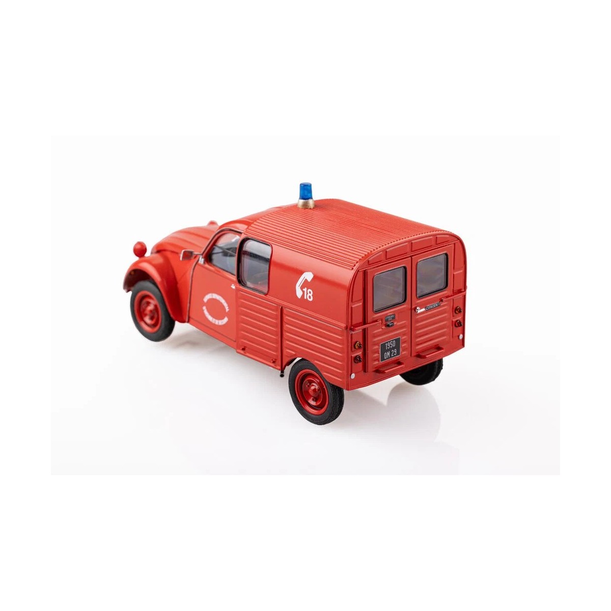 Maquette Citroën 2CV AZU-B 250 Fourgonnette 1/24 + colle et peintur...