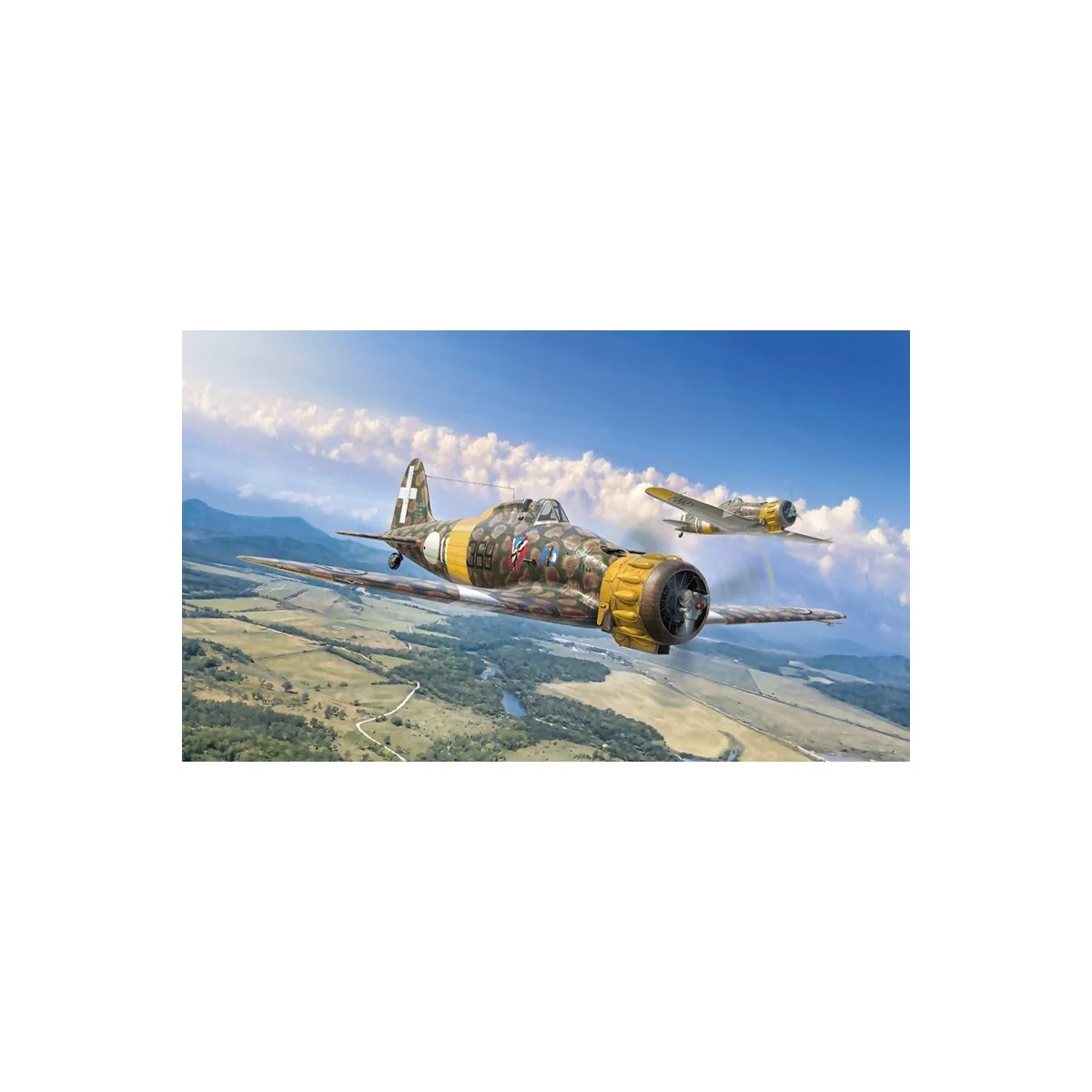Macchi MC.200 Saetta 1/32 aircraft model - Italeri 2516 - I2516 Macchi MC.200 Saetta 1/32 aircraft model - Italeri 2516 - I2516