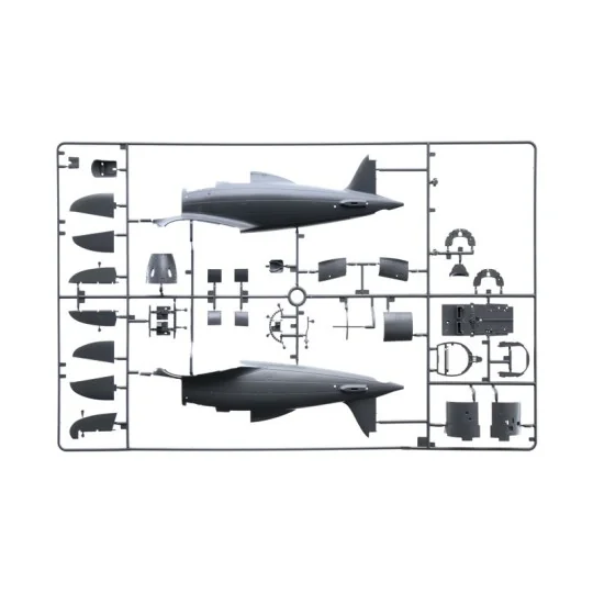 I2516-Maquette avion Macchi MC.200 Saetta 1/32 - Italeri 2516