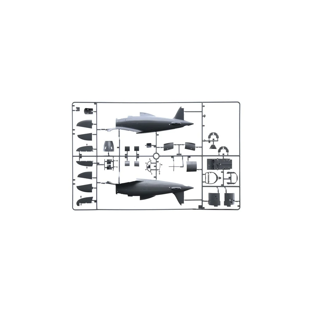Maquette avion Macchi MC.200 Saetta 1/32 - Italeri 2516 - I2516