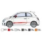 Maquette Fiat 500 Abarth 2008 1/24 - Italeri 3674 - I3674 I3674-Maquette Fiat 500 Abarth 2008 1/24 - Italeri 3674