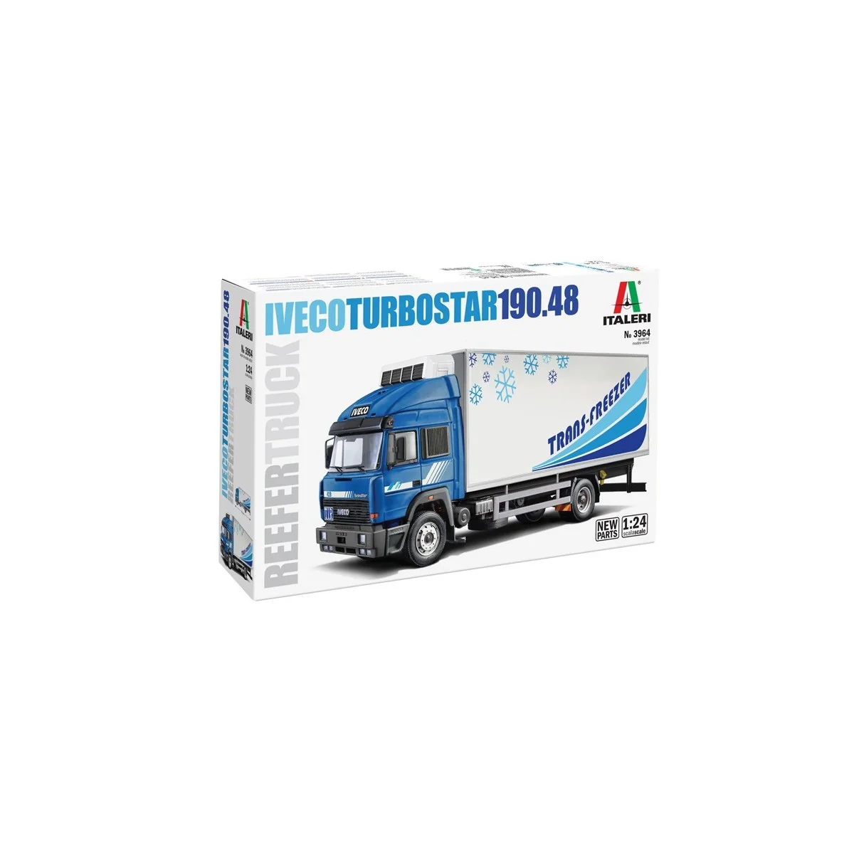 Maquette camion Iveco Turbostar 190.48 frigorifique 1/24 - Italeri ... Maquette camion Iveco Turbostar 190.48 frigorifique 1/24 - Italeri ...