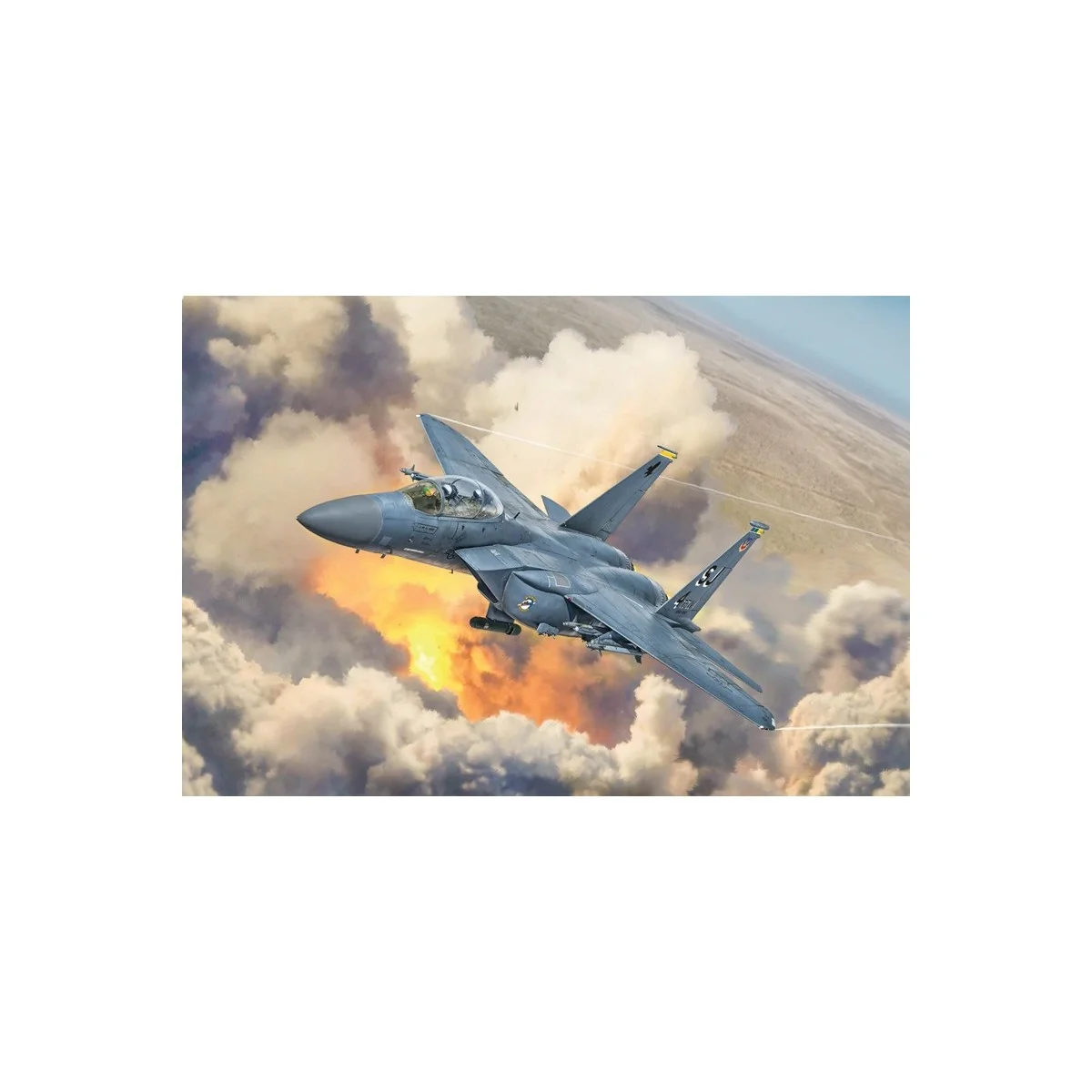 Maquette avion F-15E Strike Eagle 1/72 - Italeri 90166 - I90166