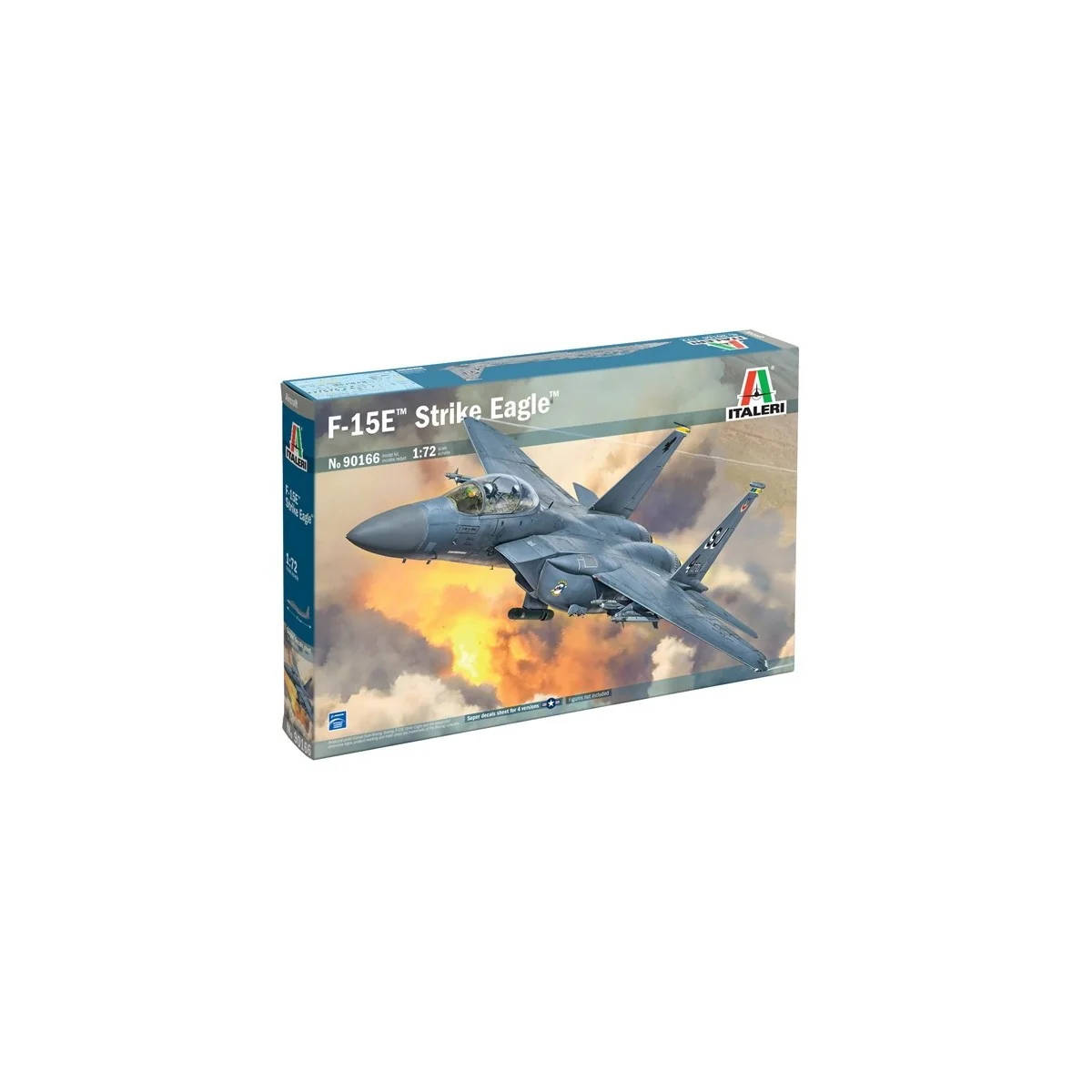 F-15E Strike Eagle 1/72 scale model airplane - Italeri 90166 - I90166