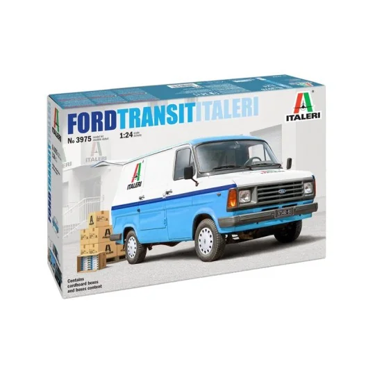 Ford Transit model kit "Italeri" 1/24 - Italeri 3975 - I3975 I3975-Ford Transit model kit "Italeri" 1/24 - Italeri 3975
