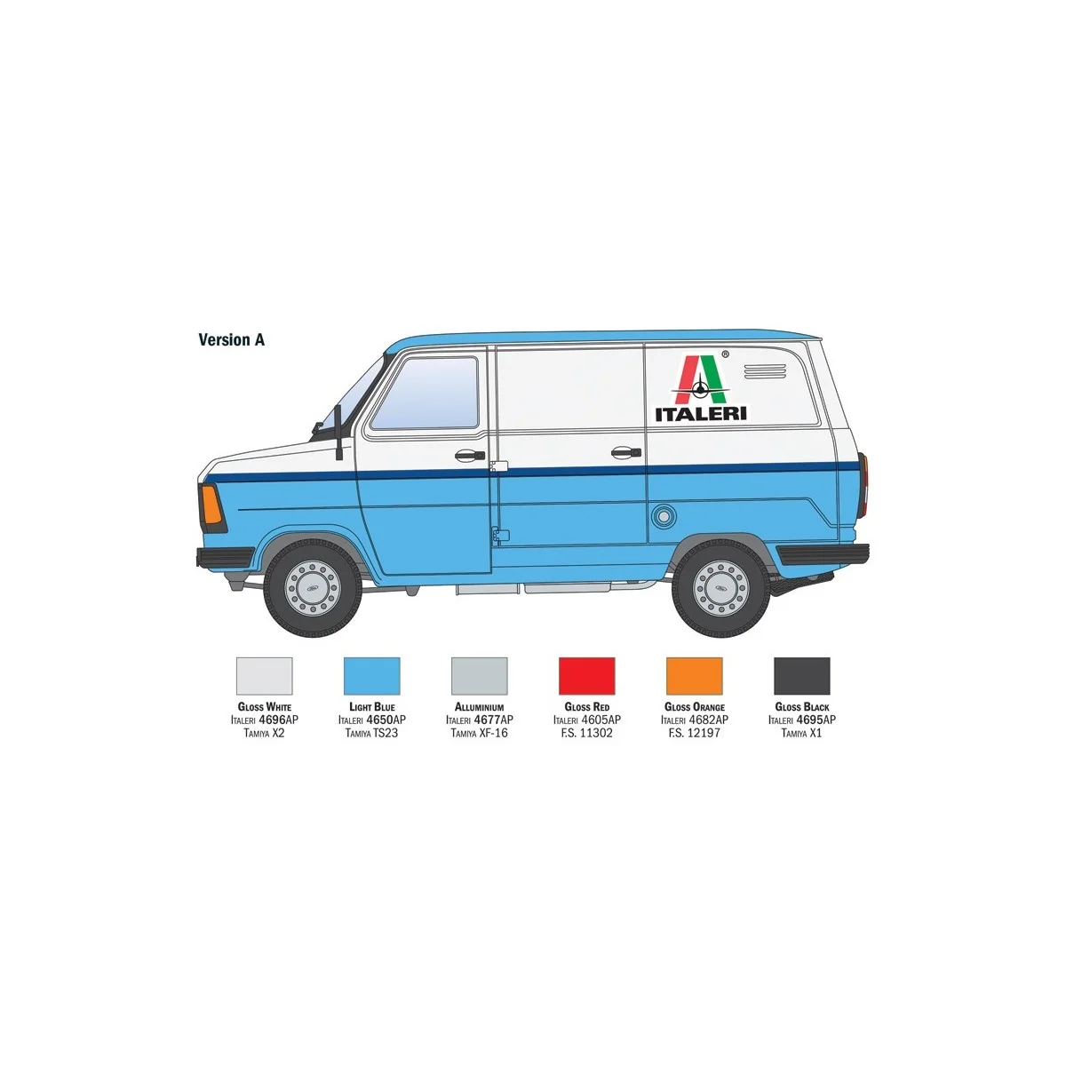 Maquette Ford Transit « Italeri » 1/24 - Italeri 3975 - I3975