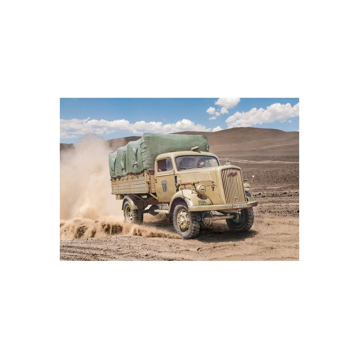 Kfz.305 Opel Blitz Typ A 4x4 1/35 truck model - Italeri 6760 - ... Kfz.305 Opel Blitz Typ A 4x4 1/35 truck model - Italeri 6760 - ...