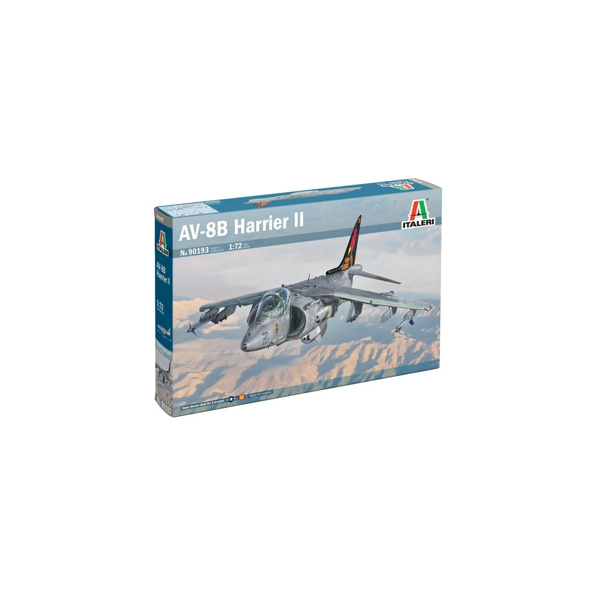 Maquette avion AV-8B Harrier II 1/72 - Italeri 90193 - I90193