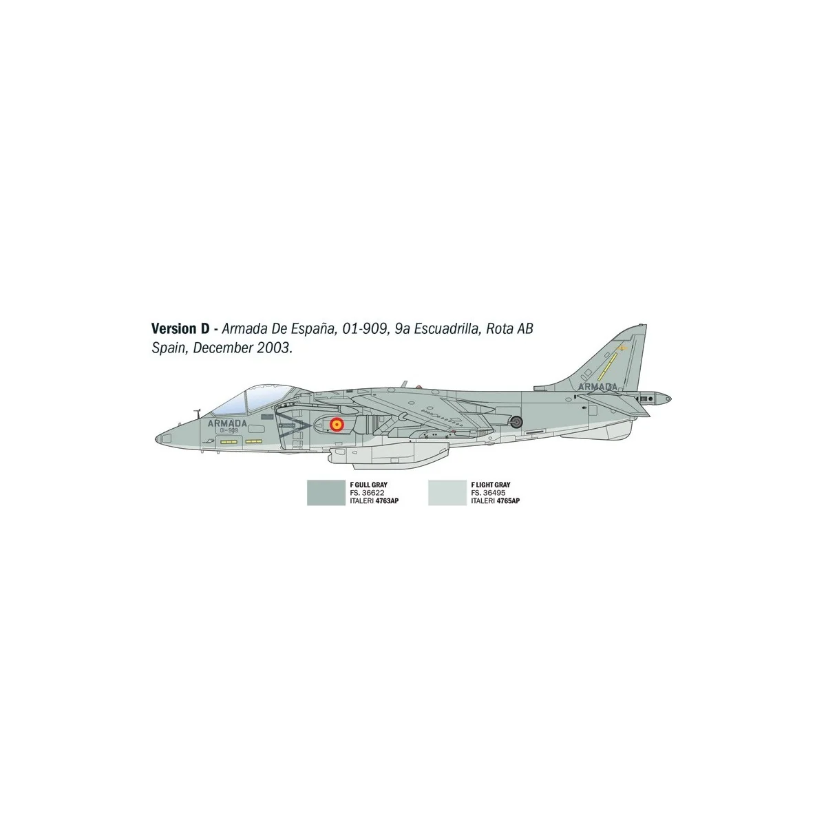 Maquette avion AV-8B Harrier II 1/72 - Italeri 90193 - I90193