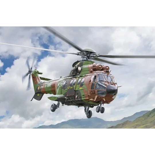 Maquette hélicoptère AS332 Super Puma 1/72 - Italeri 91096 - I91096 I91096-Maquette hélicoptère AS332 Super Puma 1/72 - Italeri 91096