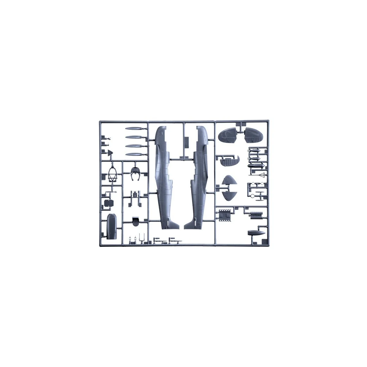 Maquette avion Spitfire Mk. IX Aces 1/48 - Italeri 2843 - I2843
