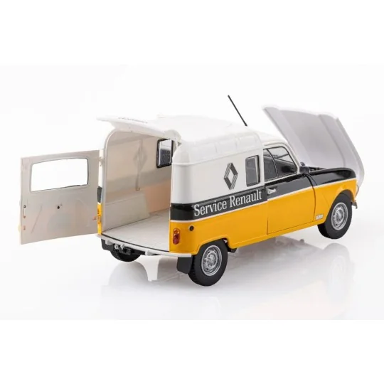Maquette Starter Kit Renault 4 F4 Fourgonnette 1/24 + colle et pein... HEL-58700-Maquette Starter Kit Renault 4 F4 Fourgonnette 1/24 + colle et peintures - Heller 58700