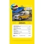 Maquette Starter Kit Renault 4 F4 Fourgonnette 1/24 + colle et pein... HEL-58700-Maquette Starter Kit Renault 4 F4 Fourgonnette 1/24 + colle et peintures - Heller 58700