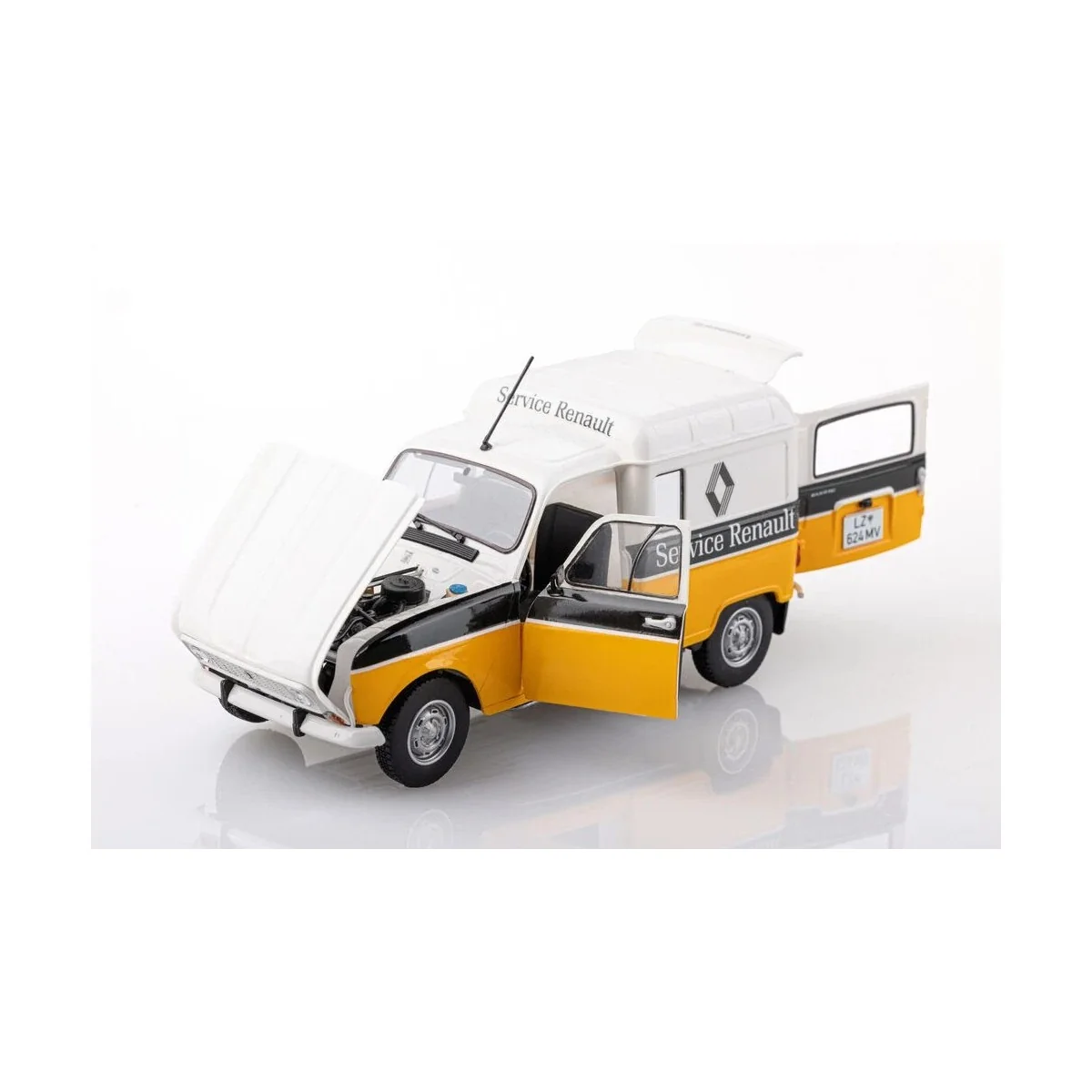 Maquette Renault 4 F4 Fourgonnette 1/24 - Heller 82700 - HEL-82700