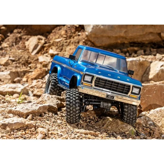 TRX-4 Ford F-150 Ranger XLT Clipless Noir 4WD TQi RTR Traxxas 92144... TRX-92144-4-TRX-4 Ford F-150 Ranger XLT Clipless Noir 4WD TQi RTR Traxxas 92144-4
