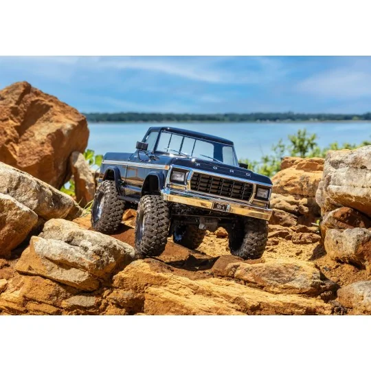 TRX-4 Ford F-150 Ranger XLT Clipless Noir 4WD TQi RTR Traxxas 92144... TRX-92144-4-TRX-4 Ford F-150 Ranger XLT Clipless Noir 4WD TQi RTR Traxxas 92144-4