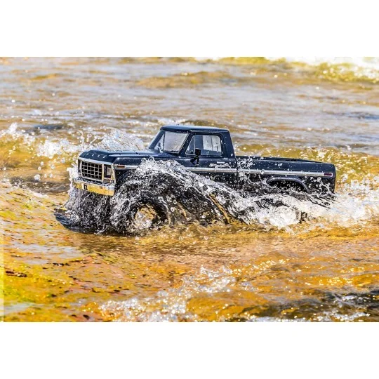 TRX-4 Ford F-150 Ranger XLT Clipless Noir 4WD TQi RTR Traxxas 92144... TRX-92144-4-TRX-4 Ford F-150 Ranger XLT Clipless Noir 4WD TQi RTR Traxxas 92144-4