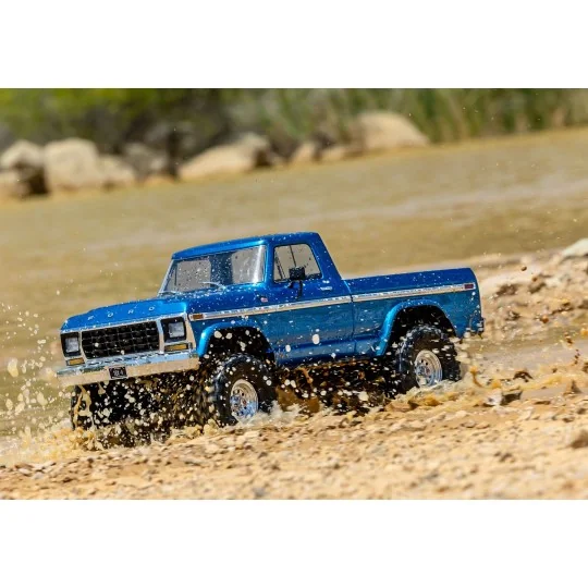 TRX-4 Ford F-150 Ranger XLT Clipless Noir 4WD TQi RTR Traxxas 92144... TRX-92144-4-TRX-4 Ford F-150 Ranger XLT Clipless Noir 4WD TQi RTR Traxxas 92144-4