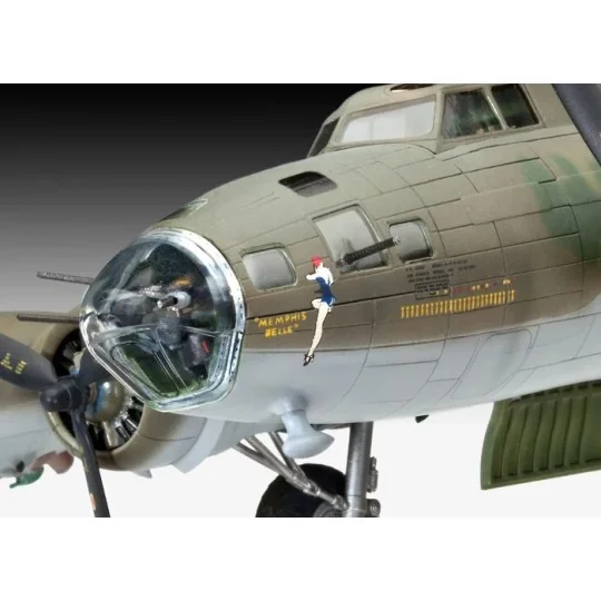 Maquette avion B-17F Memphis Belle 1/72 - Revell 04279 - 04297 04297-Maquette avion B-17F Memphis Belle 1/72 - Revell 04279