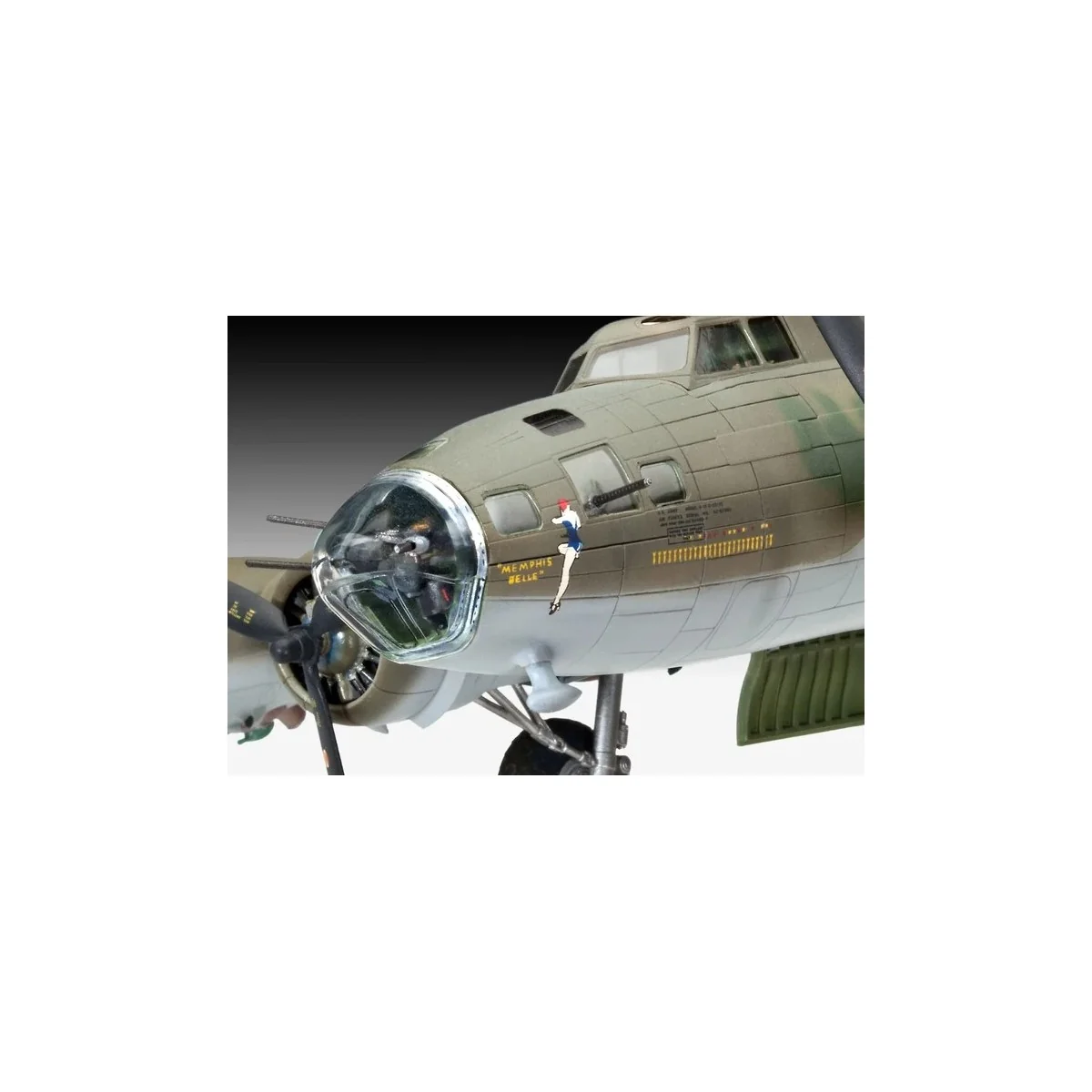 Maquette avion B-17F Memphis Belle 1/72 - Revell 04279 - 04297 Maquette avion B-17F Memphis Belle 1/72 - Revell 04279 - 04297
