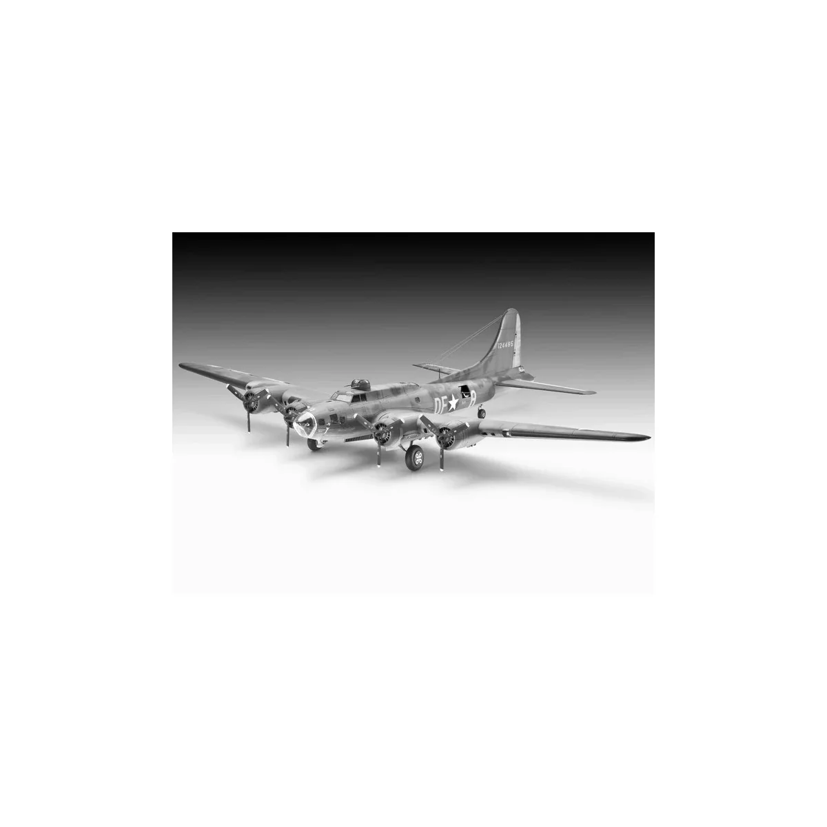 B-17F Memphis Belle 1/72 scale model airplane - Revell 04279 - 04297 B-17F Memphis Belle 1/72 scale model airplane - Revell 04279 - 04297