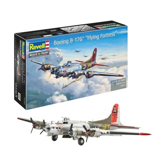 Maquette avion B-17G Flying Fortress 1/72 - Revell 04283 - 04297 04297-Maquette avion B-17G Flying Fortress 1/72 - Revell 04283